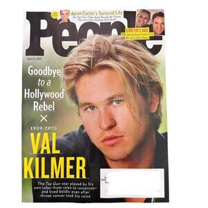 People Magazine April 21 2025 Goodbye to a Hollywood Rebel Val Kilmer 1959-2025